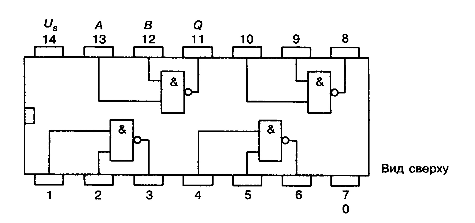 Схема подключения интегральной микросхемы FLH 101-7400