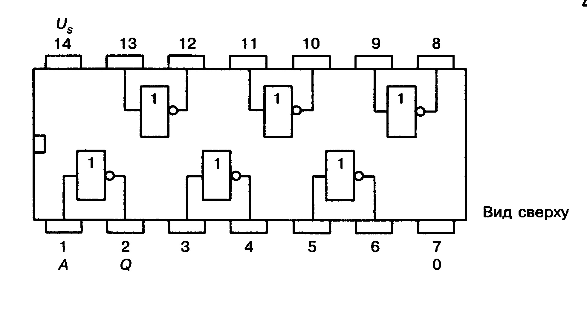 Схема подключения интегральной микросхемы FLH 271-7405 (Siemens)